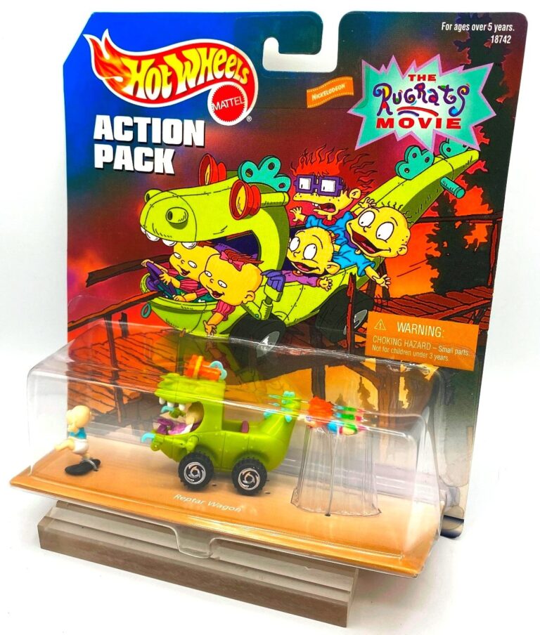 Pack D'action Hot Wheels The Regrats Movie - Mattel 1998, Neuf