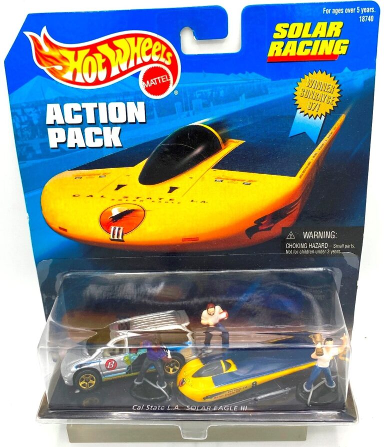 Call Racing Toys Action Pack (Solar Racing) Cal State L.A. Winner Sunrayce 97! Racing ...