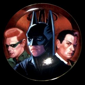 Batman Forever Limited Edition Collector Plates-1