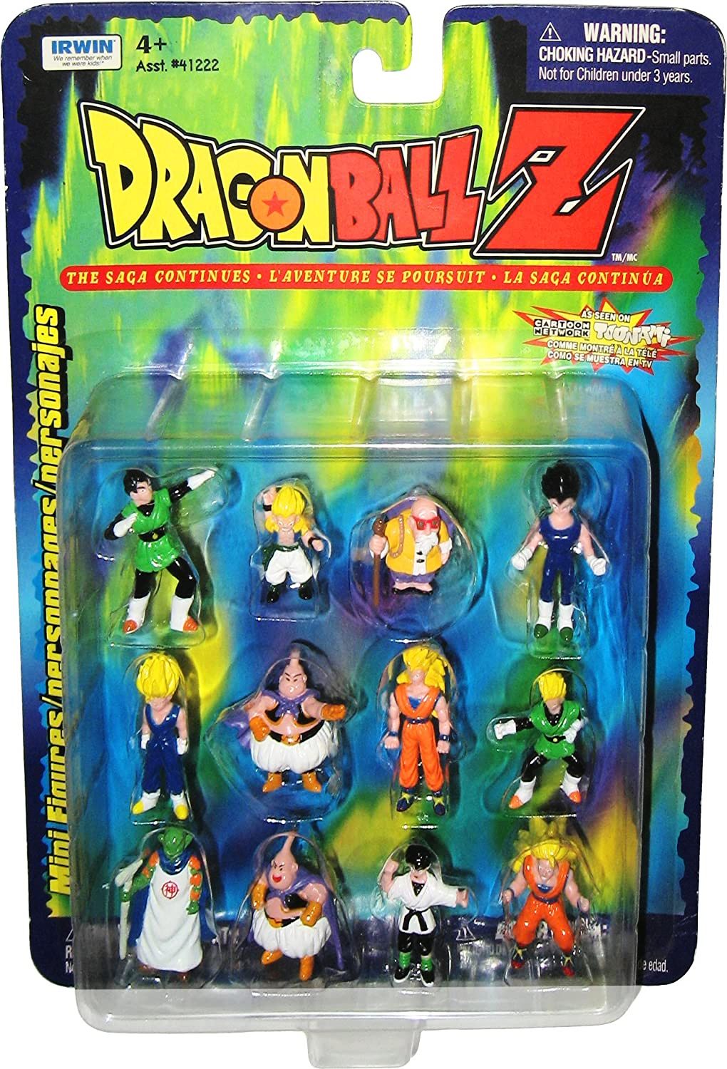#TXZ2~ 2003 irwin DragonBall Z DBZ  Frieza  ACTION FIGURE loose 6" 