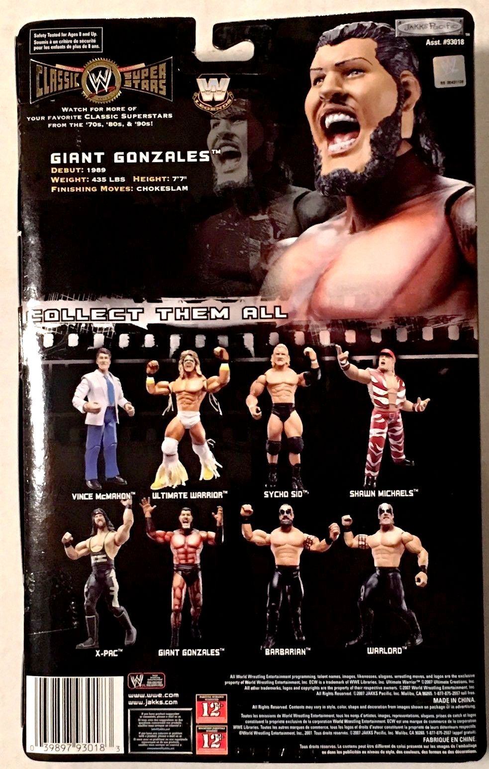 Giant Gonzales -“Regular Release” (Classic Super Stars Series