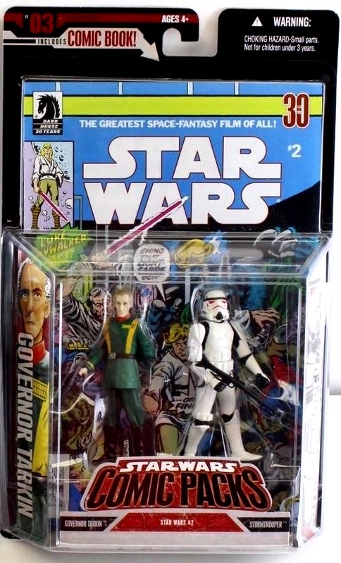 Governor Tarkin & Stormtrooper (All White Armor) Variant