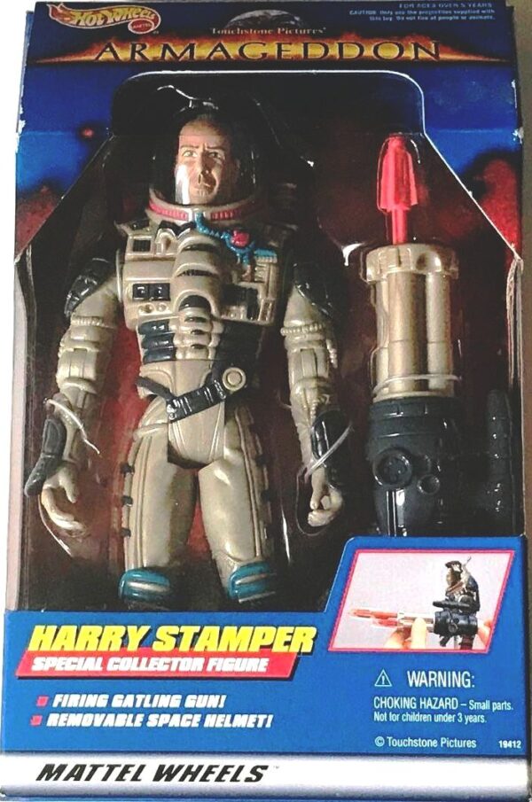 Armageddon (Harry Stamper) “Deluxe Special Collector Figure” (Hotwheels Collection Set) “Rare-Vintage” (1997)