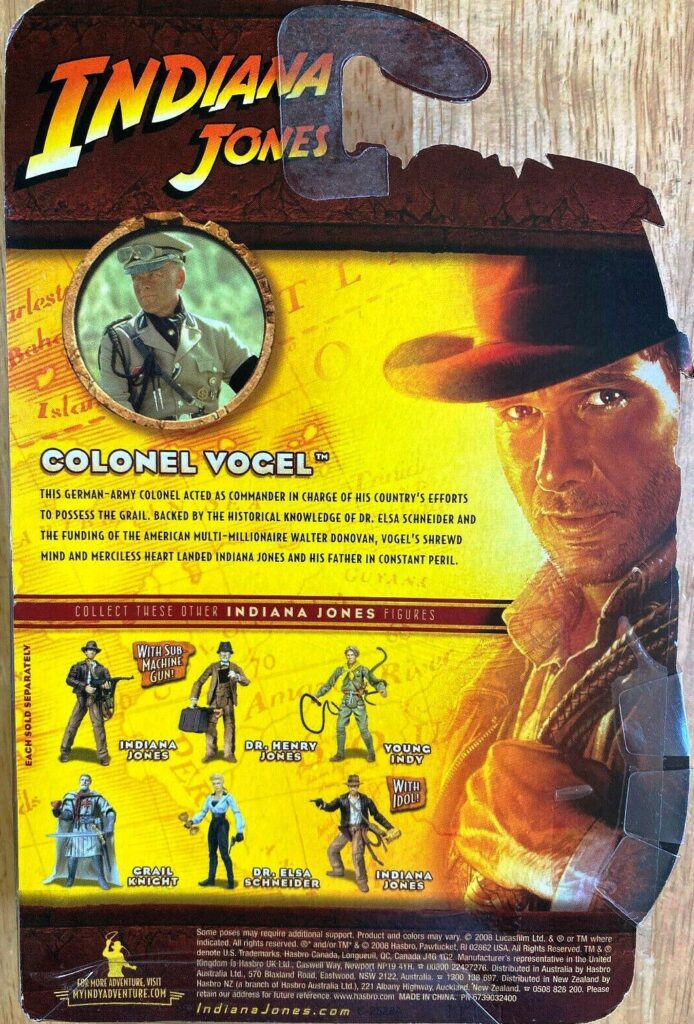 Indiana Jones Movie Series Colonel Vogel-01a