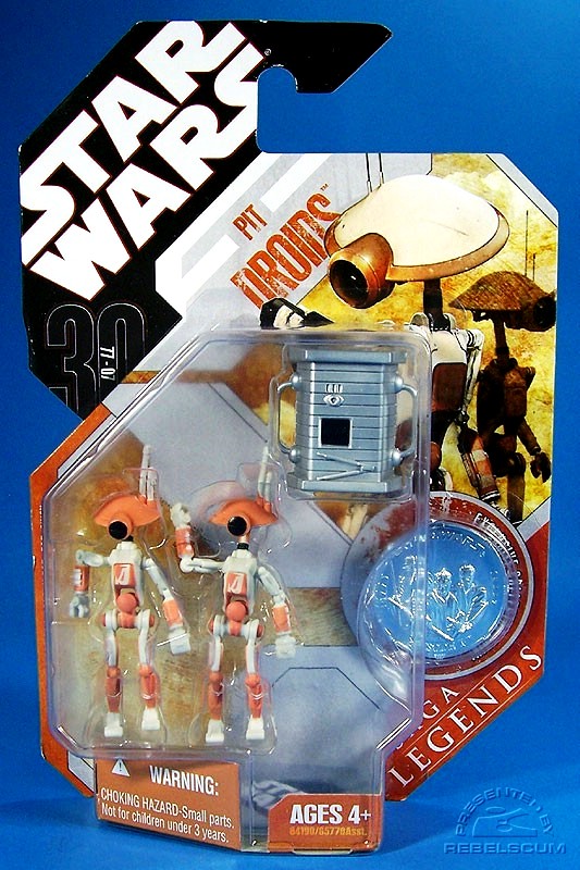 Pit Droids (Orange & White) Variant-0 Pit Droids (Orange & White) Variant-0