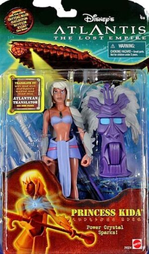 Princess Kida (Power Crystal Sparks) PRINCESS KIDA ("Power Crystal Sparks!") Rare-Vintage Figure (2000)