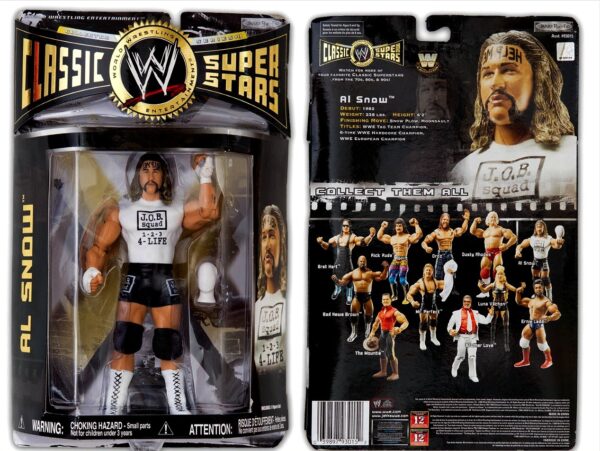 Series-13-Al Snow Al Snow ("Snow Plow, Moonsault!")-(Classic Super Stars Series!) Series-13 “Rare-Vintage” (2007)
