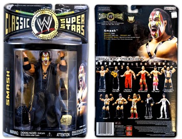 Smash -“Decapitation Elbow Drop” (Classic Super Stars Series!) Series-14 “Rare-Vintage” (2008) 