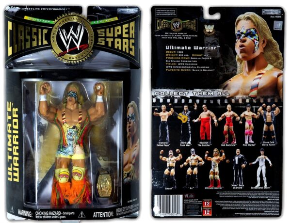 ULTIMATE WARRIOR -“Always Believe” (Classic Super Stars Series!) Series-14 “Rare-Vintage” (2008) 