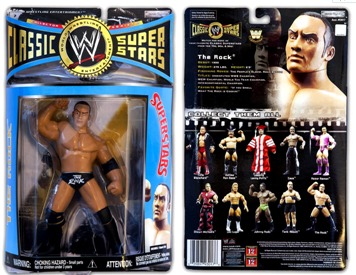 The Rock ("LJN-Chase") -(Classic Super Stars Series!) Series-15 “Rare-Vintage” (2008) 