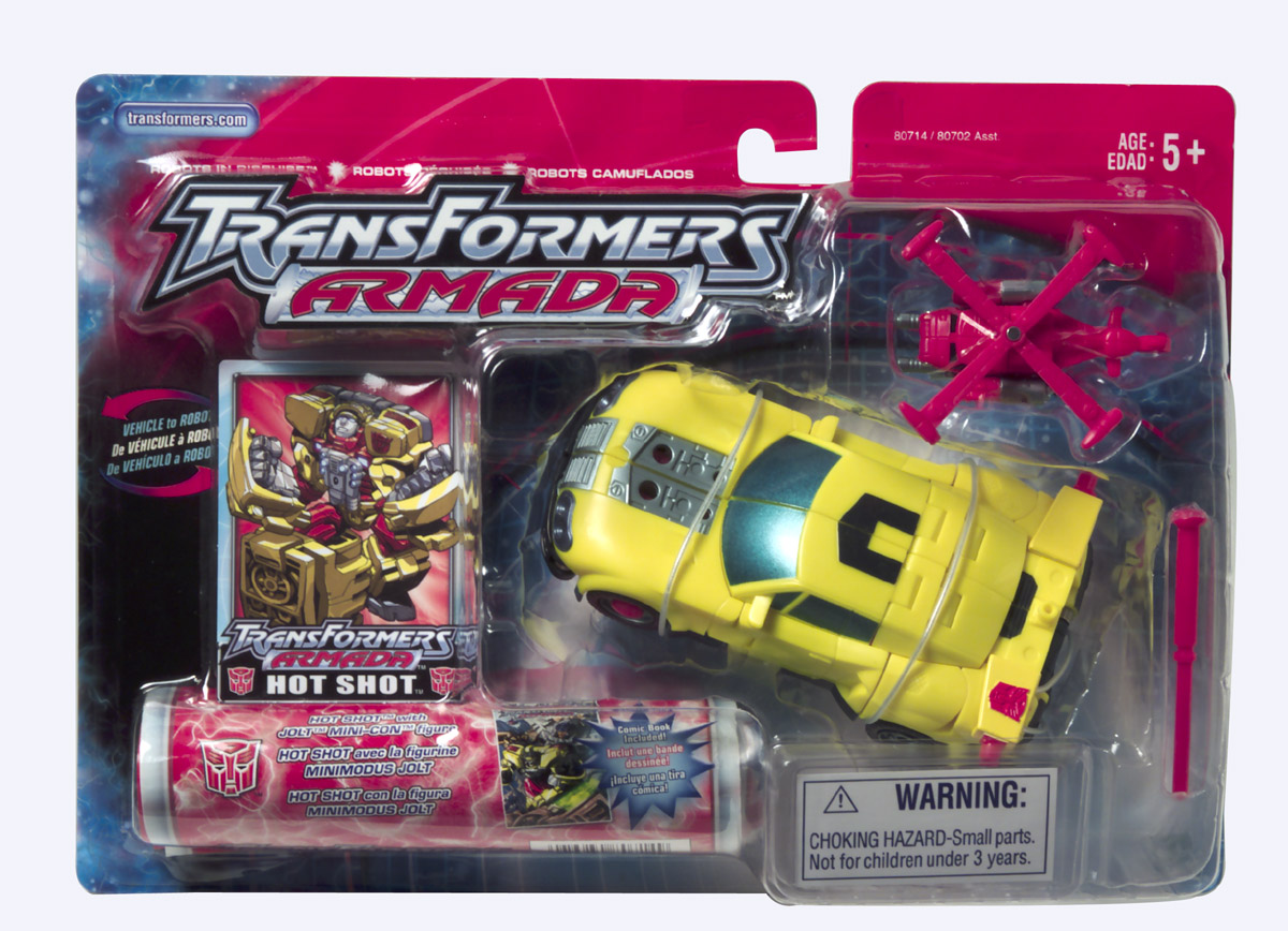 Transformers Armada Hot Shot 2002-1a