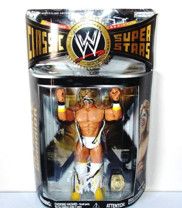 ULTIMATE WARRIOR -“Warrior Splash” (Classic Super Stars Series!) Series-16 “Rare-Vintage” (2008) 