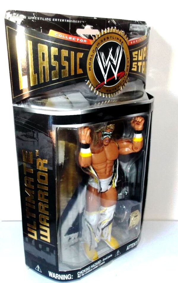 ULTIMATE WARRIOR -“Warrior Splash” (Classic Super Stars Series!) Series-16 “Rare-Vintage” (2008) 