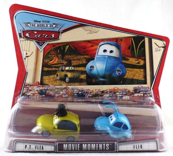 World of Cars P T Flea n Flik Movie Moments-0