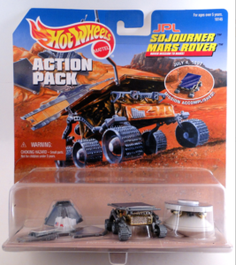 hotwheels jpl sojourner july 4, 1997