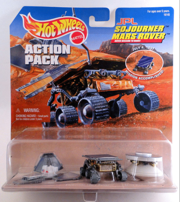 hotwheels jpl JPL Sojourner Mars Rover July 4, 1997