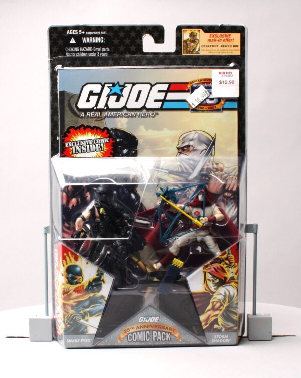 Battle Torn Snake Eyes vs Storm Shadow Cloak #2 “Exclusive 2-Pack (3) Battle Torn Snake Eyes vs Storm Shadow Cloak #2 “Exclusive 2-Pack (3)