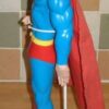 DC 15 inch SUPERMAN with Stand (1988) side DC 15 inch SUPERMAN with Stand (1988) side
