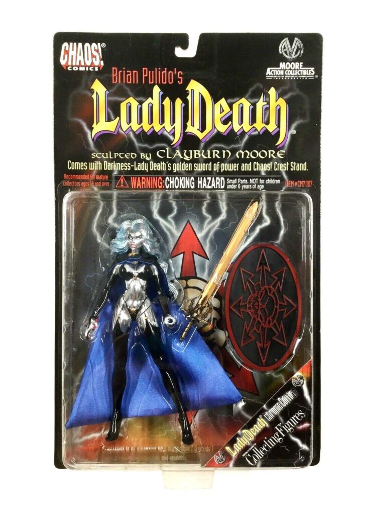 Lady Death Chrome White's Guide Collecting Figures-0
