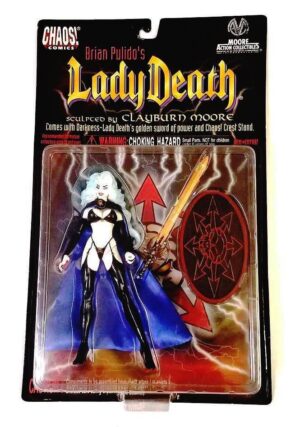 Lady Death white sculpture Lady Death white sculpture