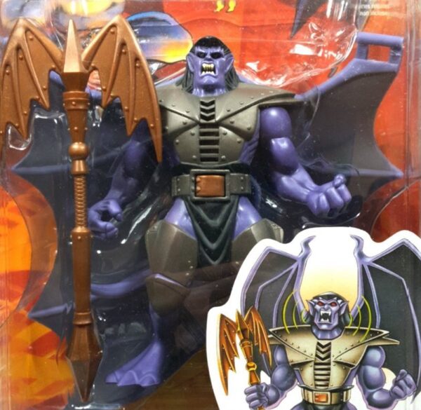 Mighty Roar Goliath “Battle Roar and Light-Up Eyes”! (Gargoyles Deluxe Electronic -Kenner “The Legend Begins”) Series-1 “Rare-Vintage” (1995)