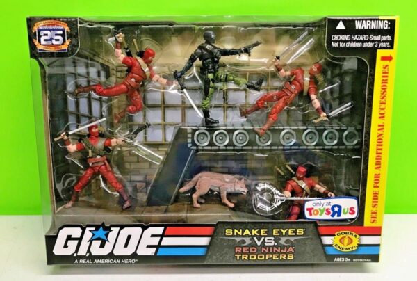 Snake Eyes vs Red Ninjas Troopers (Exclusive)