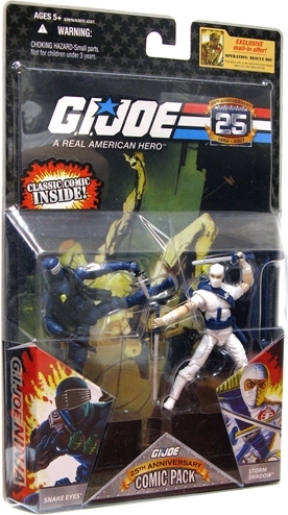 Snake Eyes vs Storm Shadow “Exclusive 2-Pack & Figures” (2)