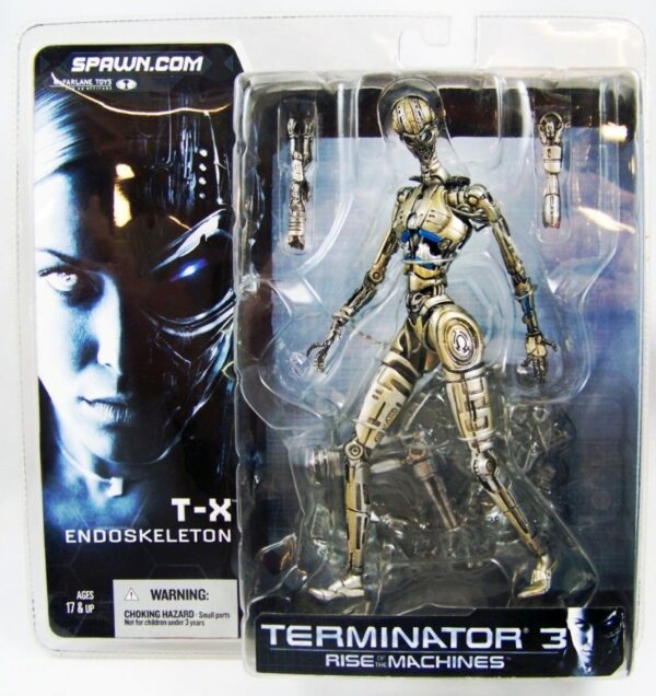 2003 Terminator-3 - T-X Endoskeleton “Rise Of The Machines” (1)
