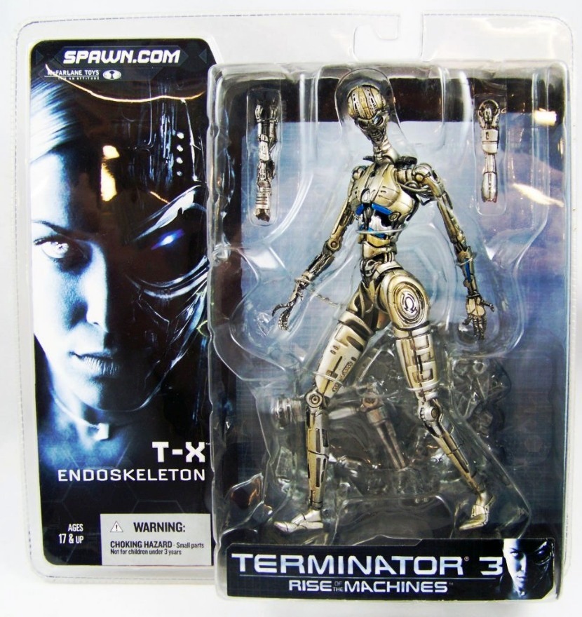 2003 Terminator-3 - T-X Endoskeleton “Rise Of The Machines” (1)