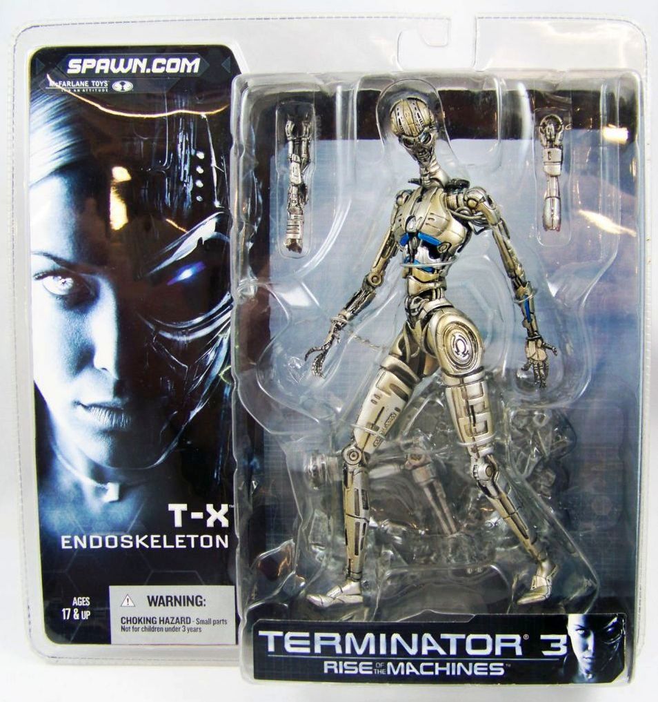 2003 Terminator-3 - T-X Endoskeleton “Rise Of The Machines” (2)