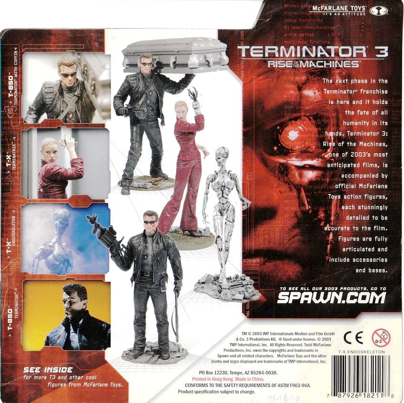 2003 Terminator-3 - T-X Endoskeleton “Rise Of The Machines” (4)