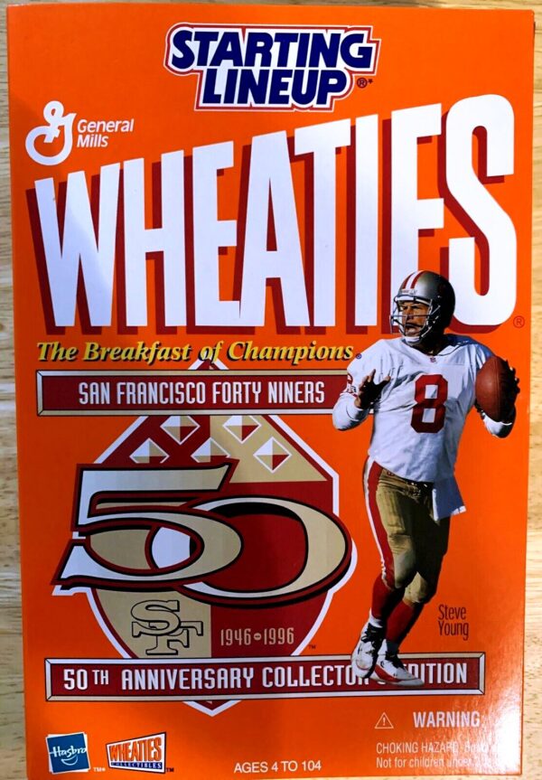 Steve Young NFL SLU Wheatie Box Edition