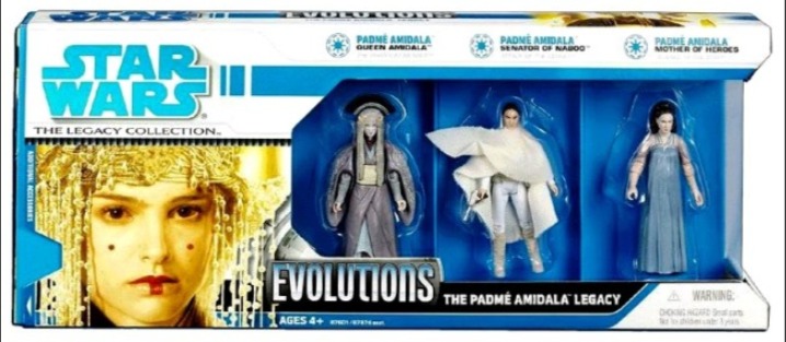 Padme Amidala Legacy (“Evolutions 3-Figure Box Set”) Star Wars 