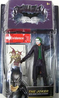 Batman The Joker Crime Scene Evidence (The Dark Knight Feature 