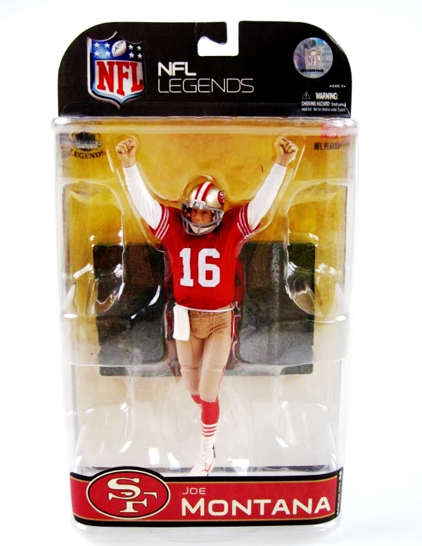 2008 McFarlane NFL Legends Joe Montana (Clean Uniform) Series-4 (0)