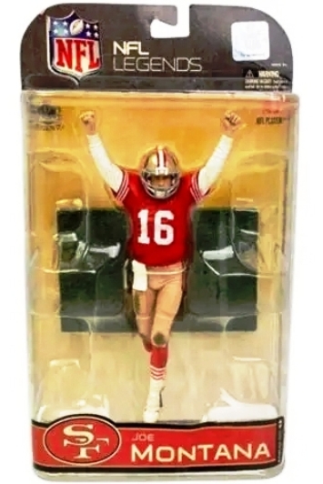 2008 McFarlane NFL Legends Joe Montana (Dirty Uniform) Series-4 (0)