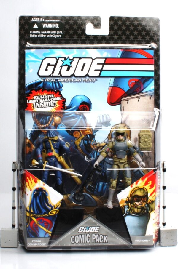 Cobra Commander vs Tripwire “Exclusive 2-Pack & Comic Edition-0