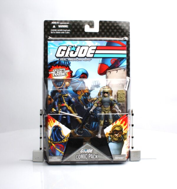 Cobra Commander vs Tripwire “Exclusive 2-Pack & Comic Edition-01