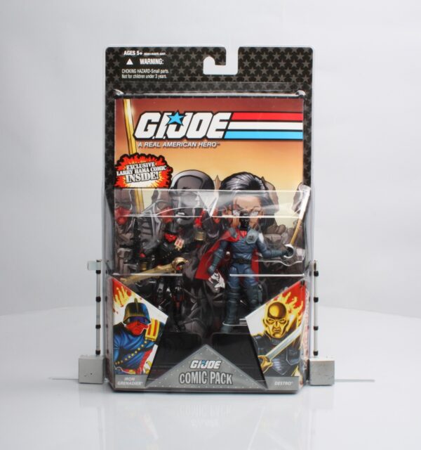 Destro Gold Mask vs Iron Grenadier Exclusive 2-Pack