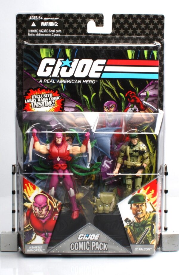 Memesis Immortal vs LT. Falcon “Exclusive 2-Pack & Comic Edition-0