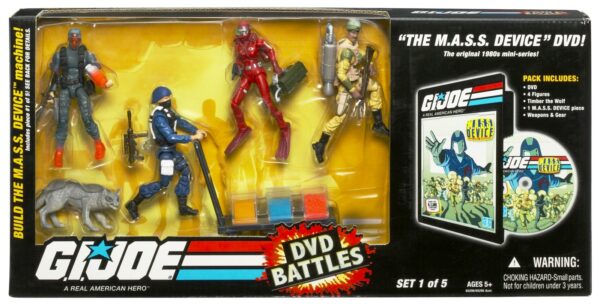 The Revenge Of Cobra DVD Battles Set #1 of #5 -A Real American Hero The Revenge Of Cobra DVD Battles Set #1 of #5 -A Real American Hero