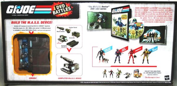 The Revenge Of Cobra DVD Battles Set #1 of #5 -A Real American Hero (Back) The Revenge Of Cobra DVD Battles Set #1 of #5 -A Real American Hero (Back)