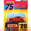 (20) 1997 FIREBIRD RAM AIR '97 Firebird Ram Air “Card #20- Metallic Gold -1 of 10,000 Ltd. Ed.” (Matchbox 75 Gold Challenge Ltd. Ed. Series) “Rare-Vintage” (1997)