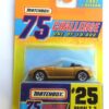 (25) BMW Z-3 Roadster (Gold) '97 BMW Z-3 Roadster “Card #25- Metallic Gold -1 of 10,000 Ltd. Ed.” (Matchbox 75 Gold Challenge Ltd. Ed. Series) “Rare-Vintage” (1997)