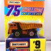 Earth Mover “Card #09- Metallic Gold -1 of 10,000 Ltd. Ed.” (Matchbox 75 Gold Challenge Ltd. Ed. Series) “Rare-Vintage” (1997)