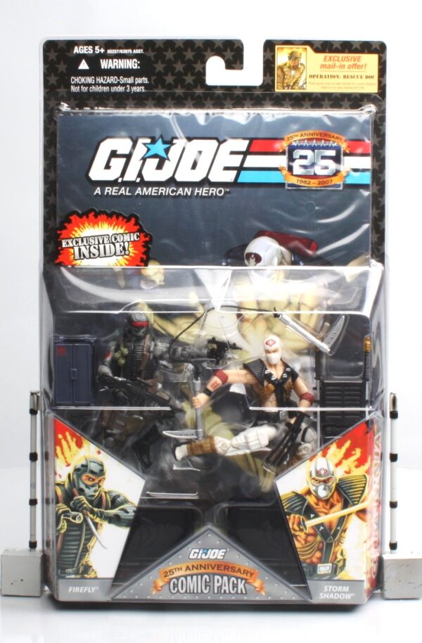 FireFly vs Storm Shadow Exclusive 2-Pack & Comic Edition-0