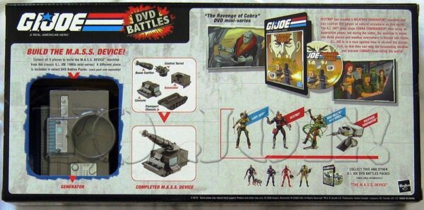 The Revenge Of Cobra DVD Battles Set #2 of #5 -A Real American Hero (Back) The Revenge Of Cobra DVD Battles Set #2 of #5 -A Real American Hero (Back)