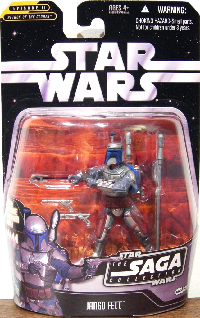 Jango Collection Jango Fett “Blue Hologram- saga-#020)” (Star Wars “Attack Of The Clones ...