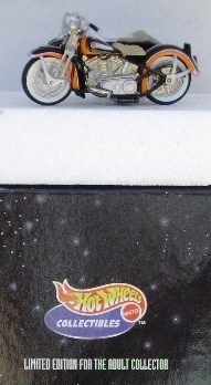 '48 Panhead “Harley Davidson” (Hotwheels Collectibles “Exclusive  Limited Edition Harley Davidson Cycle & Side Car Box Set) “Rare-Vintage” (2000)
