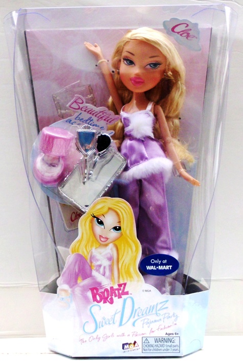 Bratz Cloe (Sweet Dreamz Pajama Party Wal*Mart Exclusive Edition)  Rare-Vintage (2007) » Now And Then Collectibles